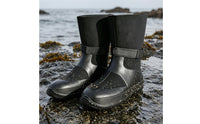 Neoprene Dive Boots Textured Outsole Pattern Neoprene Diving Boots Tall Shaft Aquatic Footwear