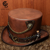 Halloween New European and American Magic Hat Gentleman Top Hat Punk Party Stage Performance Cosplay Costume Accessory