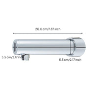 Touchless wall-mount infrared faucet