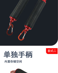 优立方强力拉线棒挂底拉线手柄路亚海钓多功能绕线GT打结橡胶防滑