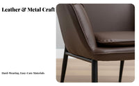 Upholstered Barrel Chair Nordic Design Home Seating Minimalist design for Bedroom