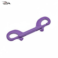 316 Stainless Steel Double Ended Bolt Snap Double Ended Bolt Snap Hook Quick Release for Technical Divers, Kayaking