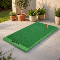 Golf Practice Mat Indoor Use With Tee 2300g Home Training Tool