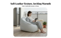 Pear-Shaped pouch Chair Stain-Resistant Floor Seating Comfortable Space-Saving for children, Bedroom, Balcony, Home Theater