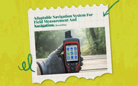 Handheld navigation system location positioner, Beidou orbital, waterproof and sturdy, multi-GNSS, suitable for hiking, surveying, coordinate measurement, long battery life