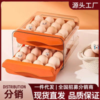 Egg Storage Box Drawer Type Refrigerator Food-Grade Egg Rack Holder