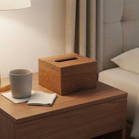 Hotel Amenity Tray Set Minimalist Design Tissue Box Holder Set for Homestays