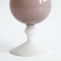 Modern Minimalist Glass Vase, Spray Painted Finish