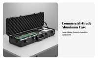 Aluminum Transport Case Large Capacity Protective Container Portable for Field Work