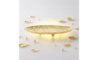 Raised Feet Oval Footed Tray Shallow Hammered Metal Tray Easy to Clean Textured Finish Artisan-Made for Tabletop Display