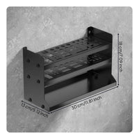 Wall Mounted Tool Organizer Space Saving Hand Tool Storage Shelf Large Capacity