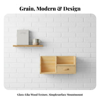 on vertical surfacemounted Storage Box toolcomplimentary installation vertical surface Shelf Minimalist aesthetic
