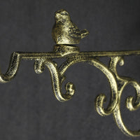 Antique Bird Bracket Vintage Design Plant Hanger Bracket Multi-Functional