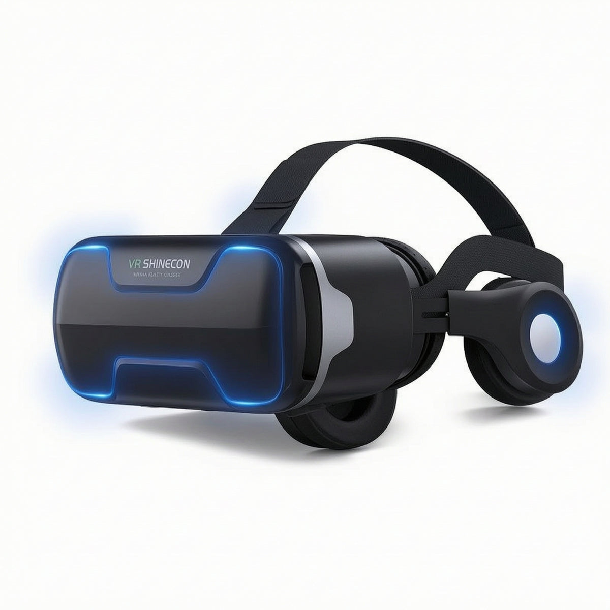 Simulated Reality Headset Head-Mounted VR Headset Simulated Reality Glasses Immersive VR Goggles Comfortable for Gamers, Gaming