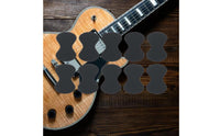 Universal Fit Guitar Pick Anti-Slip Sticker Symmetrical Encircling Design Silicone Pick Grip Silicone Plectrum Grip for Live Performance, Studio Recording