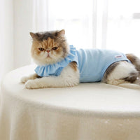 Recovery Suit for Spay Neuter, Post-Surgery Suit with Sleeveless Leg Coverage, Anti-Lick Cat Vest for Post-operative Care in Female and Male Cats