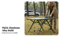 Quick-Open utility Table Foldable Design Outdoor Gear Sturdy for al fresco diningkers
