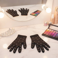 Figure Skating Gloves Soft Ice Skating Gloves Warm Sports Accessory for Kids, Women, Performance