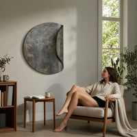 Metal Wall Sculpture Modern Abstract Metal Wall Art Long-Lasting for Showroom
