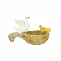 Planter Decorative Ornament -Shaped Flower Pot Waterproof Animal Planter for Courtyard