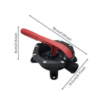 Hand Diaphragm Pump Screw-Fastened Cover Water Transfer Pump Manual for Boats