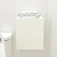 Sanitary Pad Dispenser Waterproof Wall-Mounted Hygiene Caddy Dustproof Lid