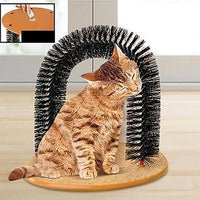 purrfect arch 猫刷毛刷 蹭毛器 猫抓痒猫玩具宠物用品狗拱门厚实