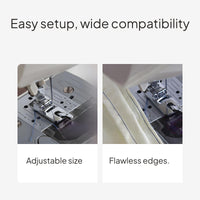 Universal Sewing Machine Hemmer Foot, Multi-Function