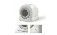 Fully Enclosed Automatic Litter Box App Control Smart Cat Litter Box Quiet for Home, Apartments