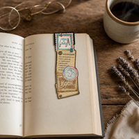 Vintage Floral & Mushroom Magnetic Bookmarks for Reading, Decorative Page Markers