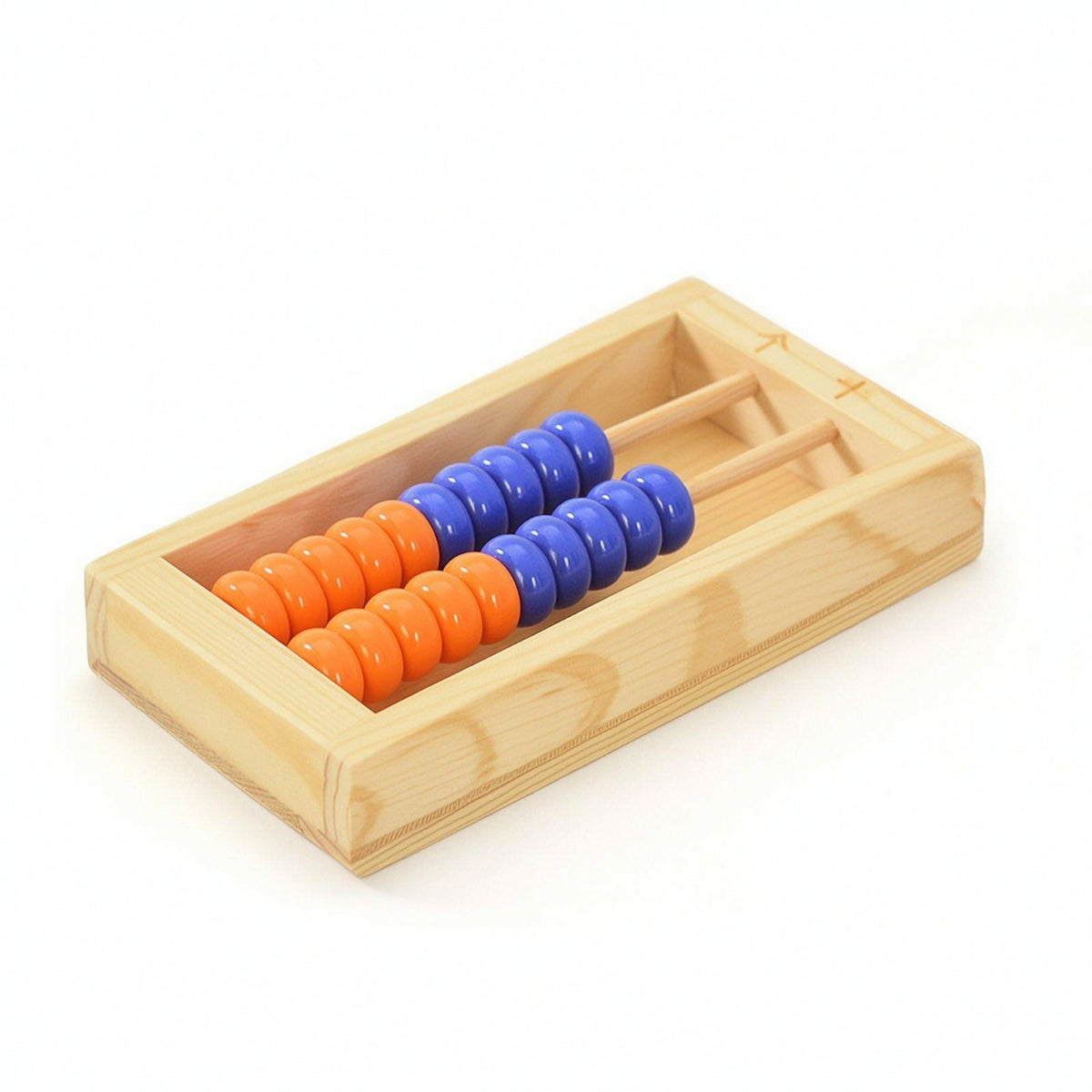 Wooden Abacus Educational Abacus Counting Frame Sturdy Learning Toy Smooth for Children, Classroom, Home School