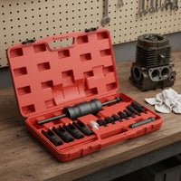 Internal Combustion Nozzle Extractor Tools Set  Multiple-Size Adapters Internal Combustion  Nozzle Puller Kit Heavy-Duty for Mechanics