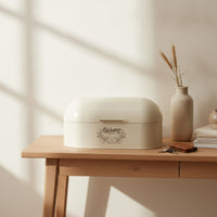Bread Box with Lid Dustproof Bread Box Container Hinged Sturdy for Homeowners, Kitchen, Pantry