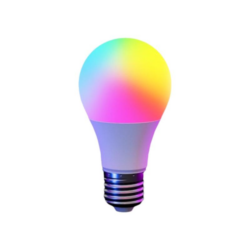 RGB LED Bulb, 16 Colors, Dimmable, E27 Remote, Mood Light