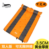 Desert&Fox Double Inflatable Camping Pad with PVC, 2-3 Person