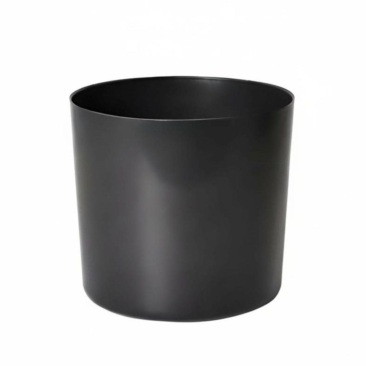 Black Flower Pot, sturdy Nursery Pot, Home Garden Planter, minimalist design