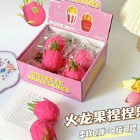 Simulation Dragon Fruit Squeeze Toy Stress Relief Ball for Youth