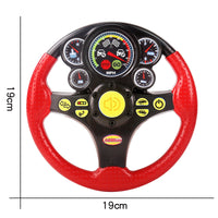 Kids Educational Toy Steering Wheel with Music and Vibration