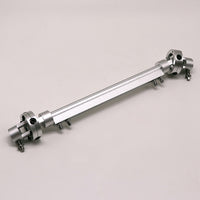 Silver Zinc Alloy Drum Double Pedal Stand Connector Rod Drum Accessory