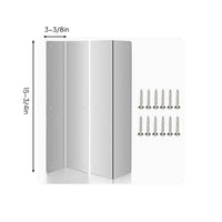 2 Pieces Vinyl Siding Corner Guard Long-Lasting Building Protection Pre-Drilled