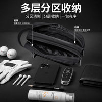 PGM Ultra-Light Golf Handbag with Double Layer, Large Capacity, Water-Repellent, Matte Finish
