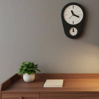 Wall Clock with Day Display Simple Design Home Decor for Living Room