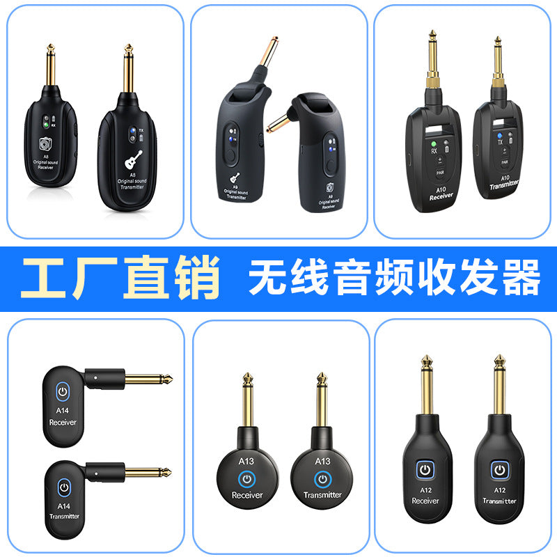 A8 Guitar Wireless Transmitter Receiver for Electric Guitar and Bass
