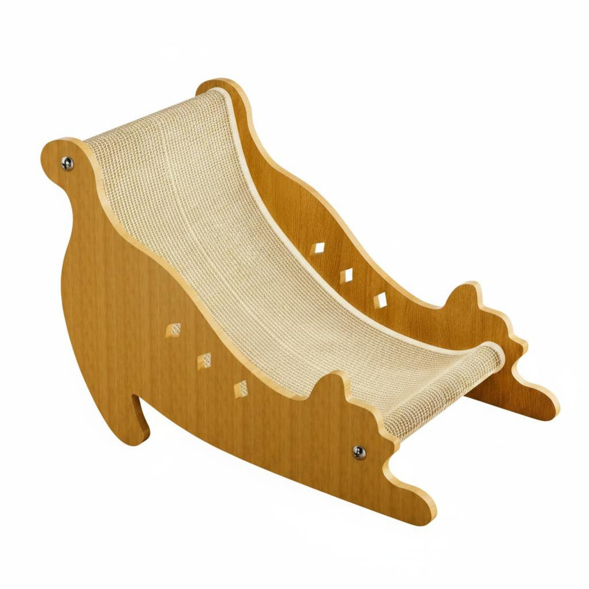 Cat Scratcher Lounge Chair Elevated Design Sisal Cat Scratching Lounger Breathable Pet Supplies for Kittens