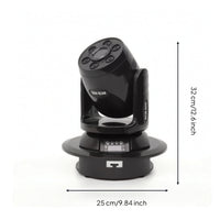 Moving Head Beam Light 120W Moving Head Stage Light DMX512 Sound-Activated for DJs, KTV, Nightclubs