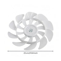 10-Inch Fan Blade Strong Air Movement Appliance Component Thickened for Electric Fans
