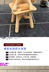 实木小凳子儿童宝宝矮凳换鞋凳家用客厅木质方凳登幼儿园板凳学生