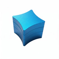 All-Purpose Billiard Chalk Holder Rounded Edges 3-Section Chalk Holder Portable Game Accessories