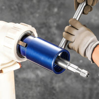 Pipe Extractor with Rod Stuck Broken Screw Extractor High Hardness for Plumbers
