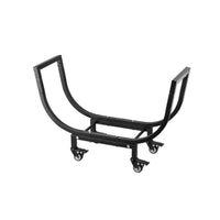 Detachable Curved Firewood Rack Compact Firewood Rack with Curved Frame Sturdy Heavy-Duty for Homeowners